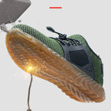 Dropshipping Indestructible Ryder Shoes Men And Women Steel Toe Air Safety Boots Puncture-Proof Work Sneakers Breathable Shoes