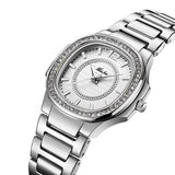 Dropshipping Neue 2019 Heißer Verkauf Handgelenk Uhren Für Frauen Edelstahl Gold Weiblichen Uhr Diamant Armbanduhr Patek Handgelenk Uhr - app80