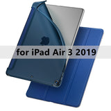 ESR Case for iPad mini 5 Air 3 2019 Air3 Ultra Slim Leather Smart Rubber Soft TPU Back Magnet Cover for iPad 7 7th Gen 10.2 Blue
