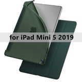 ESR Case for iPad mini 5 Air 3 2019 Air3 Ultra Slim Leather Smart Rubber Soft TPU Back Magnet Cover for iPad 7 7th Gen 10.2 Blue