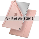 ESR Case for iPad mini 5 Air 3 2019 Air3 Ultra Slim Leather Smart Rubber Soft TPU Back Magnet Cover for iPad 7 7th Gen 10.2 Blue