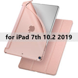ESR Case for iPad mini 5 Air 3 2019 Air3 Ultra Slim Leather Smart Rubber Soft TPU Back Magnet Cover for iPad 7 7th Gen 10.2 Blue