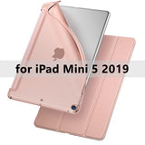 ESR Case for iPad mini 5 Air 3 2019 Air3 Ultra Slim Leather Smart Rubber Soft TPU Back Magnet Cover for iPad 7 7th Gen 10.2 Blue