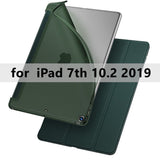 ESR Case for iPad mini 5 Air 3 2019 Air3 Ultra Slim Leather Smart Rubber Soft TPU Back Magnet Cover for iPad 7 7th Gen 10.2 Blue