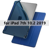 ESR Case for iPad mini 5 Air 3 2019 Air3 Ultra Slim Leather Smart Rubber Soft TPU Back Magnet Cover for iPad 7 7th Gen 10.2 Blue