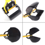Efficient cleaning pet poop picker safety outdoor long handle stool cleaner