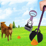 Efficient cleaning pet poop picker safety outdoor long handle stool cleaner
