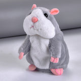 Enjoybay Talking Hamster Plush Toy Funny Electronic Stuffed Animals Hamster Bear Toy for Kids Play Hide Bear Toy Plush Toy