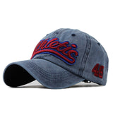 dasda  [FLB] 100% Washed Denim Baseball cap Snapback Hats Autumn Summer Hat for Men Women Caps Casquette hats Letter Embroidery Gorras