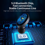 FLOVEME Mini TWS5.0 Bluetooth Wireless Earphone Headphone Sport Earphones Headset 3D Stereo Sound Earbuds Micro Charging Box - app80