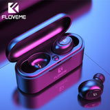 FLOVEME Mini TWS5.0 Bluetooth Wireless Earphone Headphone Sport Earphones Headset 3D Stereo Sound Earbuds Micro Charging Box - app80