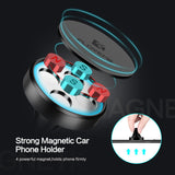 FLOVEME Universal Magnetic Car Phone Holder For Phone In Car Magnet Air Vent Mobile Phone Mount Stand Support Holder For Xiaomi