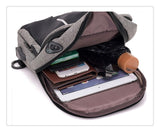 hello word  FengDong small usb charge one shoulder bag men messenger bags male waterproof sling chest bag 2019 new bagpack cross body bags