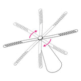 Fly Repellent Fan Keep Flies And Bugs Away From Your Food Enjoy Outdoor Meal Mosquito Trap Mosquitoes Insect Killer Pest Reject