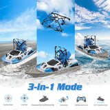 FLYING AIR BOAT RC BOAT DRONE QUADCOPTER TOYS FOR KIDS RADIO-CONTROLLED MACHINE BIRTHDAY CHRISTMAS GIFTS REMOTE CONTROL BOAT