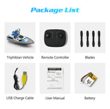 FLYING AIR BOAT RC BOAT DRONE QUADCOPTER TOYS FOR KIDS RADIO-CONTROLLED MACHINE BIRTHDAY CHRISTMAS GIFTS REMOTE CONTROL BOAT