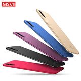 For iPhone X XS XR Case Cover MSVII Silm Case For Apple iphone XS Max Coque Ultra Thin PC Cover For iPhone XR Case For iPhonex - app80