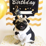Formal Dog Clothes Wedding Pet Dog Suit Costume Pet Tuxedo Clothes For Small Medium Dogs Pug French Bulldog Bow Tie Dogs Clothes