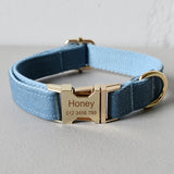 Free engrave dog collar leash djustable pet necklace harness christmas decorations with bow tie puppy pet straps factory price