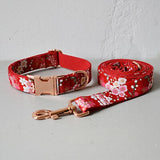 ssss  Free engrave dog collar leash leads with bow tie cat pet straps for small medium large dogs bulldog collar Christmas decorations