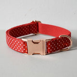 Free engrave metal buckle personalized bow dog collar pet leash adjuster necklace with bow tie for small big dogs factory price