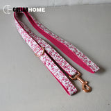 Free engrave soft dog collar leash set with bow tie Chihuahua collar metal adjustable pet supplies Christmas gift factory price