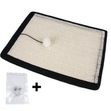 Furniture Protect Cat Kitten Scratch Board Pad Sisal Scratcher Mat Claws Care Cat Toy Product Sofa Scratching Post Protect