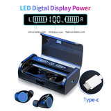 G06 Bluetooth Earphone TWS Stereo Business Bluetooth Headset Wireless LED Power Display Earbuds With 4000mAh Charge Box