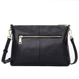 GIONAR Women Shoulder Bag Genuine Leather Purses And Handbags Daily Black Crossbody Bags for Women Designer Luxury Messenger Bag