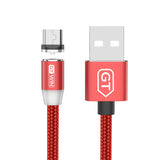 GTWIN 3m Magnetic Micro Type C USB Cable Fast Charging Cable Magnetic Charge Data Charge USB Cable For iPhone Redmi note 7 - app80