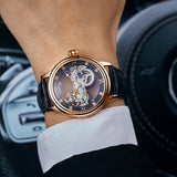 GUANQIN 2019 men watches top brand luxury Automatic Luminous clock men Tourbillon waterproof gold Mechanical relogio masculino