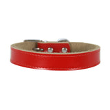 Genuine Leather Dog Collar Adjustable Chihuahua Small Dog Cat Collar Neck Buckle Leather Lead collar perro petshopXS-XL