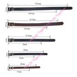 Genuine Leather Dog Collar Adjustable Chihuahua Small Dog Cat Collar Neck Buckle Leather Lead collar perro petshopXS-XL