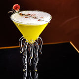 Glass Juice Cup Creative Martini Aquarium Cup Jellyfish Cup Personalized Octopus Wine Cup Octopus Cocktail Cup Bar Glass