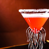Glass Juice Cup Creative Martini Aquarium Cup Jellyfish Cup Personalized Octopus Wine Cup Octopus Cocktail Cup Bar Glass