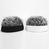 Golf Cap Men Women With Fake Flair Hair Sunshade Hat Adjustable For Ball Sports Camping Hiking