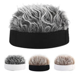 Golf Cap Men Women With Fake Flair Hair Sunshade Hat Adjustable For Ball Sports Camping Hiking
