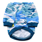 Green Camo Dog Hoodie Small Dog Coat Jacket Spring Autumn Pet Puppy Clothes For Puppy Dogs