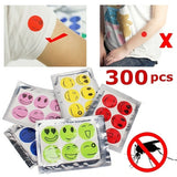 60/120/300pcs Mosquito Repellent Patches Stickers 100% Natural Non Toxic Pure Essential Oil Keep Insects Far Away Camping Travel