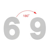 9Pcs/Set Large Number Mold 0-9 Numbers Wedding Birthday Anniversary Cake Pans for Fillings Layered Baking Cakes
