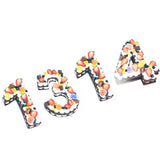 9Pcs/Set Large Number Mold 0-9 Numbers Wedding Birthday Anniversary Cake Pans for Fillings Layered Baking Cakes