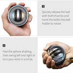 111LED Gyroscopic Powerball Autostart Range Gyro Power Wrist Ball Arm Hand Muscle Force Trainer Fitness Equipment