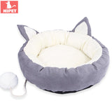 HIPET Cute Puppy Cat Bed Mat Nest Winter Warm Washable Detachable Waterproof Kennel Kitten Pet Sofa House Sleeping Cushion