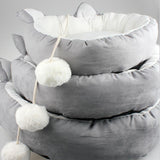 HIPET Cute Puppy Cat Bed Mat Nest Winter Warm Washable Detachable Waterproof Kennel Kitten Pet Sofa House Sleeping Cushion