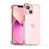 1For iPhone 13 Pro Max Shockproof Phone Case On iPhone 12 11 Pro XS Max Mini Transparent Soft TPU Shell X XR 7 8 Plus Back Cover
