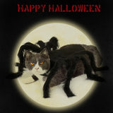 Halloween Dogs Cats Pet Cosplay Spider Clothes Pet  Costume For Dog Cat Spider Bat Festival Party Role Play Dressing Up Clothes