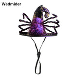 Halloween Party Hat Decoration Christmas Pet Cat Dog Pumpkin Spider Hat Small Dogs Product Cute Funny Cosplay Gift