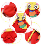 Halloween Winter Dog Clothes Cartoon Dog Costume Small Dog Coat Warm Puppy Clothes Soft Dog Hoodie Coat Pet Cosplay Clothing
