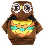 dasda  Halloween Winter Dog Clothes Cartoon Dog Costume Small Dog Coat Warm Puppy Clothes Soft Dog Hoodie Coat Pet Cosplay Clothing
