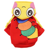 dasda  Halloween Winter Dog Clothes Cartoon Dog Costume Small Dog Coat Warm Puppy Clothes Soft Dog Hoodie Coat Pet Cosplay Clothing